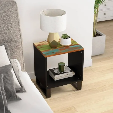 Recycled and plywood coffee table 40x31x46 cm by , Coffee table - Ref: Foro24-350642, Price: 52,19 €, Discount: %