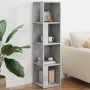 Mueble de esquina madera ingeniería gris hormigón 33x33x132 cm de , Taquillas y armarios de almacenamiento - Ref: Foro24-8090...