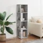 Engineered wood corner furniture in gray concrete, 33x33x132 cm by , Lockers and storage cabinets - Ref: Foro24-809039, Price...