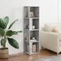 Mueble de esquina madera ingeniería gris hormigón 33x33x132 cm de , Taquillas y armarios de almacenamiento - Ref: Foro24-8090...