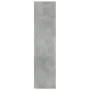 Engineered wood corner furniture in gray concrete, 33x33x132 cm by , Lockers and storage cabinets - Ref: Foro24-809039, Price...