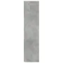 Mueble de esquina madera ingeniería gris hormigón 33x33x132 cm de , Taquillas y armarios de almacenamiento - Ref: Foro24-8090...