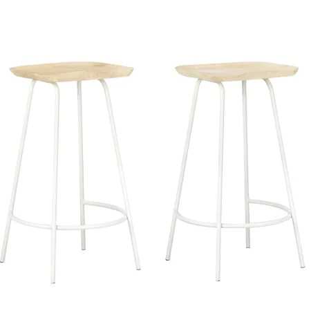 Küchenhocker 2 Stück Massivholz aus Mangoholz von , Küchenhocker - Ref: Foro24-320649, Preis: 159,09 €, Rabatt: %