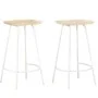 Küchenhocker 2 Stück Massivholz aus Mangoholz von , Küchenhocker - Ref: Foro24-320649, Preis: 159,09 €, Rabatt: %