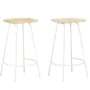 Kitchen stools, 2 units, solid mango wood. by , Kitchen stools - Ref: Foro24-320649, Price: 159,05 €, Discount: %