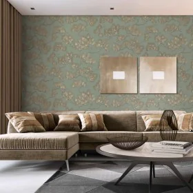 DUTCH WALLCOVERINGS Tapete mit grüner Kiefer von , Bemaltes Papier - Ref: Foro24-437397, Preis: 40,98 €, Rabatt: %