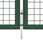 Puerta de jardín de acero verde 350x150 cm de , Puertas de jardín - Ref: Foro24-144307, Precio: 530,31 €, Descuento: %