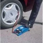 Draper Tools Bomba de pie de doble cilindro azul 25996 de , Accesorios para neumáticos de vehículos motorizados - Ref: Foro24...