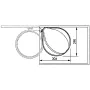 Hailo Compact-Box Cabinet Trash Can Size M 15 L White 3555-001 by , Garbage cans and trash cans - Ref: Foro24-415440, Price: ...