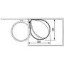 Hailo Schrank-Abfalleimer Compact-Box Größe M 15 L weiß 3555-001 von , Mülltonnen und Mülltonnen - Ref: Foro24-415440, Preis:...