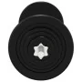 Barbell set with 30 kg cast iron and chrome-plated steel discs. by , free weight - Ref: Foro24-93629, Price: 120,56 €, Discou...