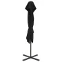 Sombrilla jardín voladiza con cubierta doble negro 250x250 cm de , Sombrillas - Ref: Foro24-312356, Precio: 235,73 €, Descuen...