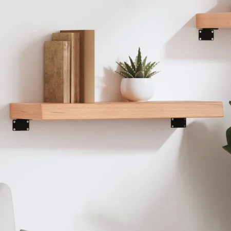 Light brown treated oak wood wall shelf 60x20x6cm by , Shelves and shelves - Ref: Foro24-363643, Price: 60,49 €, Discount: %