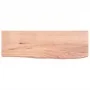 Light brown treated oak wood wall shelf 60x20x6cm by , Shelves and shelves - Ref: Foro24-363643, Price: 60,49 €, Discount: %