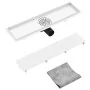 Shower drain with 2-in-1 stainless steel cover 53x14 cm by , Drains - Ref: Foro24-146006, Price: 46,56 €, Discount: %