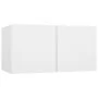 Set de muebles de salón TV 5 piezas madera de ingeniería blanco de , Muebles TV - Ref: Foro24-3078693, Precio: 192,56 €, Desc...