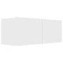 Set de muebles de salón TV 5 piezas madera de ingeniería blanco de , Muebles TV - Ref: Foro24-3078693, Precio: 192,56 €, Desc...