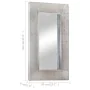 Metal aviator mirror 80x50 cm by , Mirrors - Ref: Foro24-320637, Price: 107,99 €, Discount: %