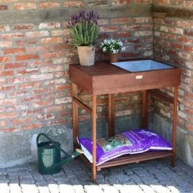Esschert Design Pflanzentisch aus Hartholz GT35 von , Gartentische - Ref: Foro24-404639, Preis: 254,21 €, Rabatt: %