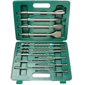 Brüder Mannesmann Set of drill bits and chisels SDS-Plus 12588 13 pcs by , Drill bits and screwdriver heads - Ref: Foro24-408...