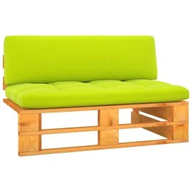 Central pallet sofa for garden made of brown honey impregnated pine wood by , Modular outdoor sofas - Ref: Foro24-3066527, Pr...