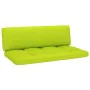 Mittiger Paletten-Sofa für den Garten aus imprägniertem Kiefernholz in Honigbraun. von , Modulare Sofas für den Außenbereich ...