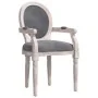 Dark gray velvet dining chair 54x56x96.5 by , dining chairs - Ref: Foro24-344484, Price: 180,60 €, Discount: %