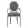 Dunkelgraues Samt-Esszimmerstuhl 54x56x96,5 von , Essstühle - Ref: Foro24-344484, Preis: 180,65 €, Rabatt: %