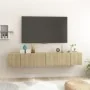 Hängende Wohnzimmermöbel, 3 Stück, Sonoma-Eiche, 60x30x30 cm. von , TV-Möbel - Ref: Foro24-804519, Preis: 95,12 €, Rabatt: %