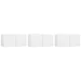Hanging living room furniture set, 3 units, white, 60x30x30 cm by , TV Furniture - Ref: Foro24-804510, Price: 96,16 €, Discou...