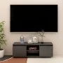 TV-Möbel aus massiver Kiefer in Grau, 110x30x40 cm. von , TV-Möbel - Ref: Foro24-809902, Preis: 59,21 €, Rabatt: %