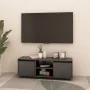TV-Möbel aus massiver Kiefer in Grau, 110x30x40 cm. von , TV-Möbel - Ref: Foro24-809902, Preis: 59,21 €, Rabatt: %
