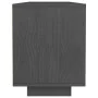 Solid pine wood TV stand in gray, 110x30x40 cm by , TV Furniture - Ref: Foro24-809902, Price: 59,21 €, Discount: %