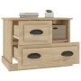 Nachttisch in Sonoma-Eiche, 60x39x45 cm. von , Nachttische - Ref: Foro24-816363, Preis: 67,63 €, Rabatt: %
