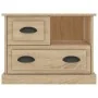 Nachttisch in Sonoma-Eiche, 60x39x45 cm. von , Nachttische - Ref: Foro24-816363, Preis: 67,63 €, Rabatt: %