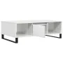 Mesa de centro madera de ingeniería blanco brillo 104x60x35 cm de , Mesas de centro - Ref: Foro24-827094, Precio: 121,40 €, D...