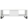 High gloss white engineered wood coffee table 104x60x35 cm by , Coffee table - Ref: Foro24-827094, Price: 126,64 €, Discount: %