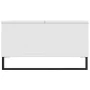 High gloss white engineered wood coffee table 104x60x35 cm by , Coffee table - Ref: Foro24-827094, Price: 126,64 €, Discount: %