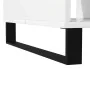 High gloss white engineered wood coffee table 104x60x35 cm by , Coffee table - Ref: Foro24-827094, Price: 126,64 €, Discount: %
