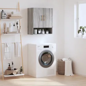Engineered wood Sonoma gray wall cabinet 60x31x70 cm by , Lockers and storage cabinets - Ref: Foro24-829898, Price: 58,58 €, ...