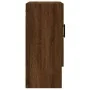 Engineered wood brown oak wall cabinet 60x31x70 cm by , Lockers and storage cabinets - Ref: Foro24-829923, Price: 61,46 €, Di...