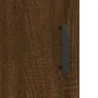 Engineered wood brown oak wall cabinet 60x31x70 cm by , Lockers and storage cabinets - Ref: Foro24-829923, Price: 61,46 €, Di...