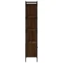 Estantería con puerta madera marrón roble 44,5x30x154,5 cm de , Librerías y estanterías - Ref: Foro24-833357, Precio: 71,39 €...