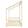 Solid pine wood children's bed frame 90x200 cm by , Cribs and beds for children - Ref: Foro24-835703, Price: 119,05 €, Discou...