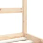Solid pine wood children's bed frame 90x200 cm by , Cribs and beds for children - Ref: Foro24-835703, Price: 119,05 €, Discou...