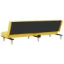 Sofá cama de tela amarillo claro de , Sofás - Ref: Foro24-351885, Precio: 225,47 €, Descuento: %