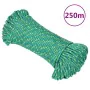 Green 3mm 250m polypropylene boat rope by , Ropes and metal cords - Ref: Foro24-152696, Price: 21,43 €, Discount: %