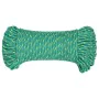 Green 3mm 250m polypropylene boat rope by , Ropes and metal cords - Ref: Foro24-152696, Price: 21,43 €, Discount: %