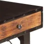 Solid recycled wood console table 118x35x76 cm by , Side tables - Ref: Foro24-287858, Price: 140,82 €, Discount: %