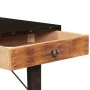 Solid recycled wood console table 118x35x76 cm by , Side tables - Ref: Foro24-287858, Price: 140,82 €, Discount: %